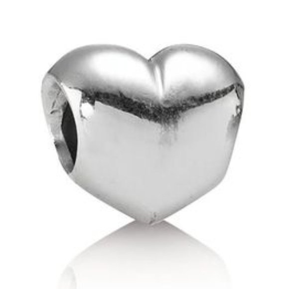 Pandora silver heart charm - Picture 1 of 2